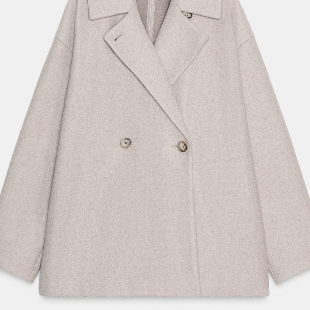 Zara double breasted coat